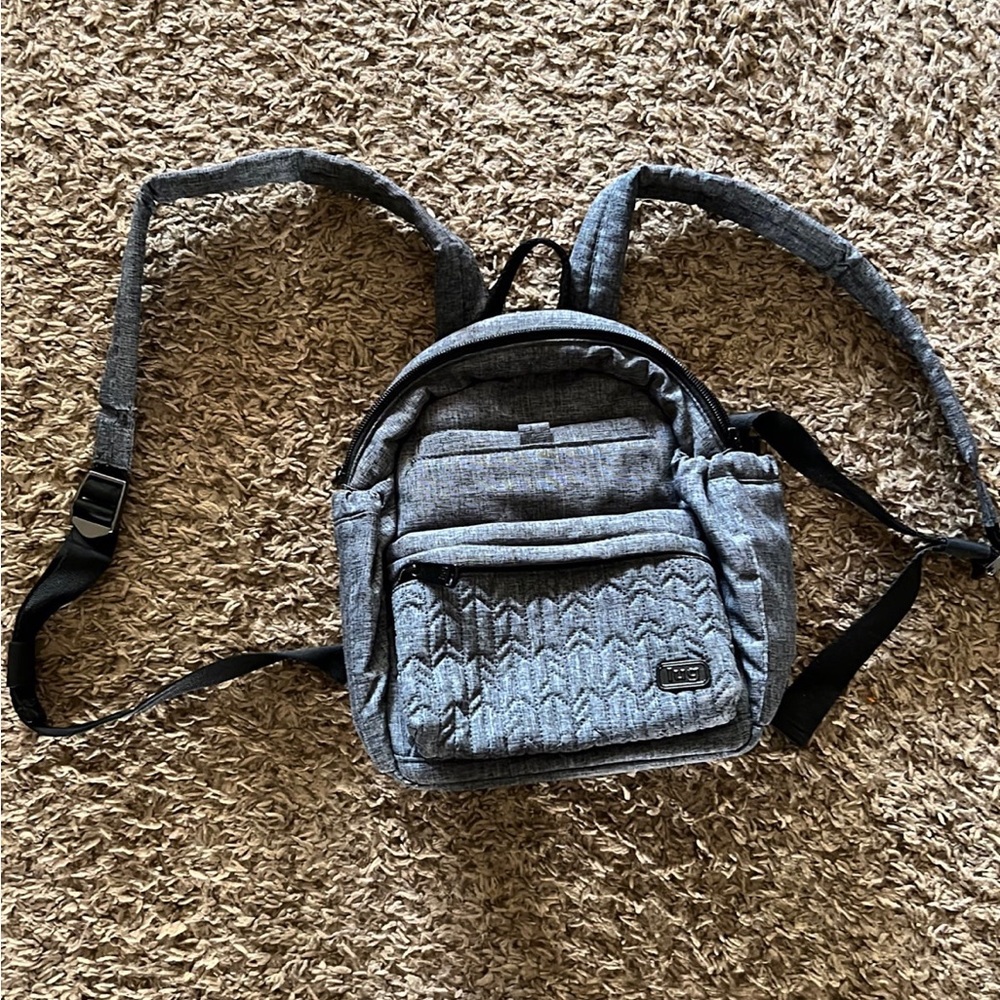 Lug mini orbit Backpack charcoal gray
